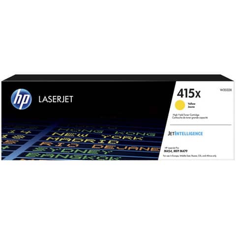 Toner 415X HP giallo  W2032X